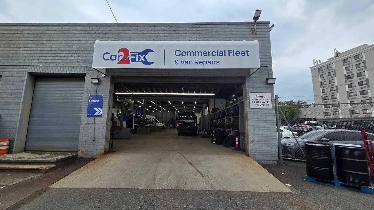 The Car2Fix mechanical shop at 408 Carnegie Ave, Newark